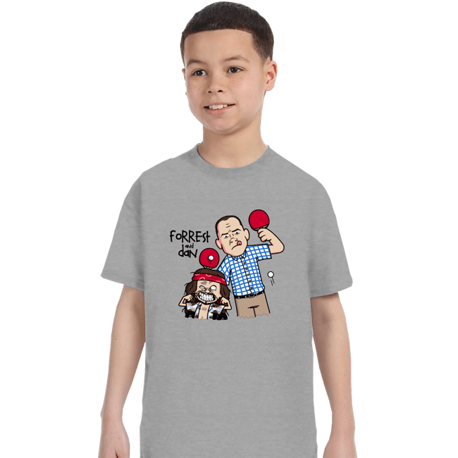 Daily_Deal_Shirts T-Shirts, Youth / XS / Sports Grey Forrest And Dan