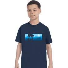 Load image into Gallery viewer, Secret_Shirts T-Shirts, Youth / XS / Navy Snowy Invasion
