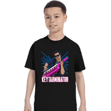 Load image into Gallery viewer, Secret_Shirts T-Shirts, Youth / XS / Black Keytarminator

