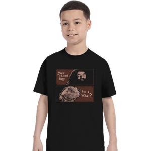 Secret_Shirts T-Shirts, Youth / XS / Black You Are A Lizard