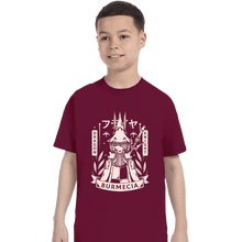 Load image into Gallery viewer, Secret_Shirts T-Shirts, Youth / XS / Maroon Freya Dragon Knight
