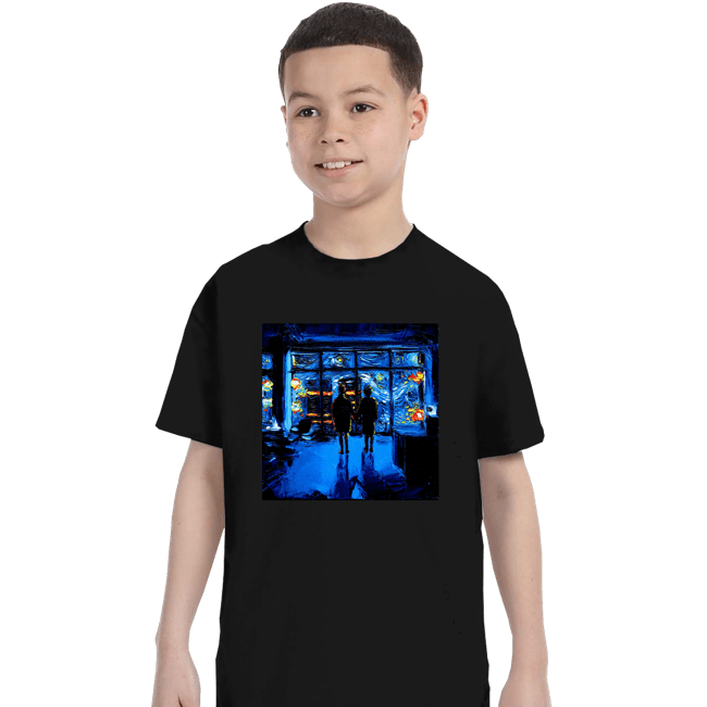 Daily_Deal_Shirts T-Shirts, Youth / XS / Black Van Gogh Never Watched The World Burn