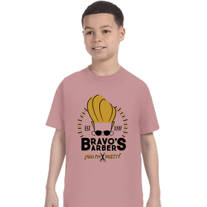 Shirts T-Shirts, Youth / XS / Pink Bravo's Barbers