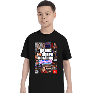 Shirts T-Shirts, Youth / XS / Black Grand Theft Nothing