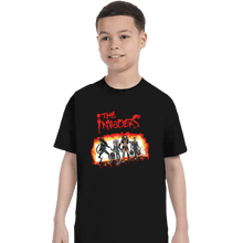 Load image into Gallery viewer, Shirts T-Shirts, Youth / XS / Black Invaders
