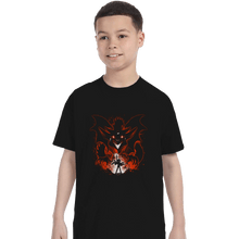 Load image into Gallery viewer, Shirts T-Shirts, Youth / XL / Black Sky Dragon
