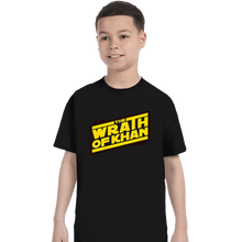 Load image into Gallery viewer, Secret_Shirts T-Shirts, Youth / XS / Black Wrath Of Khan
