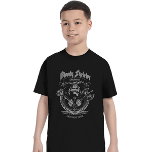 Shirts T-Shirts, Youth / XL / Black Bloody Skeletor