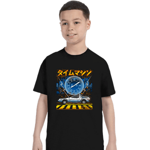 Daily_Deal_Shirts T-Shirts, Youth / XS / Black Time Machine