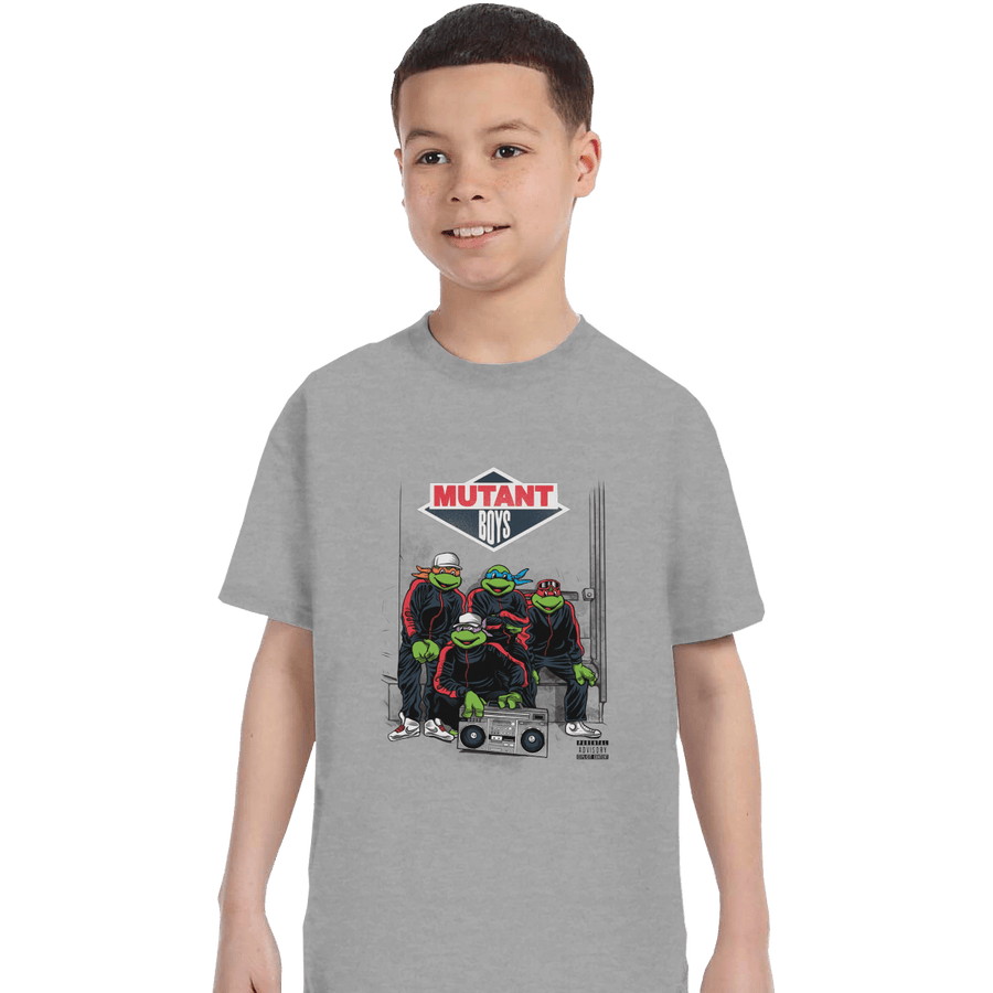 Shirts T-Shirts, Youth / XL / Sports Grey Mutant Boys