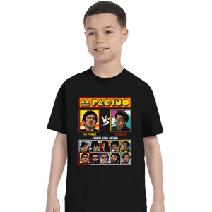 Shirts T-Shirts, Youth / XS / Black Pacino Fighter