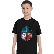 Load image into Gallery viewer, Daily_Deal_Shirts T-Shirts, Youth / XS / Black Galactic Mandalorian
