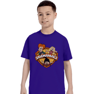 Shirts T-Shirts, Youth / XL / Violet Salemaniacs