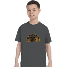 Load image into Gallery viewer, Secret_Shirts T-Shirts, Youth / XS / Charcoal Boba Sanders
