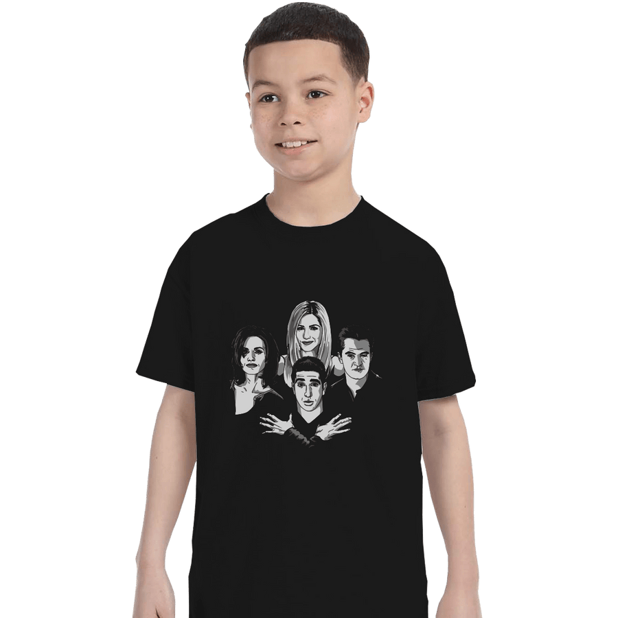 Shirts T-Shirts, Youth / XL / Black Friends Rhapsody