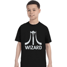 Load image into Gallery viewer, Secret_Shirts T-Shirts, Youth / XS / Black Wizard
