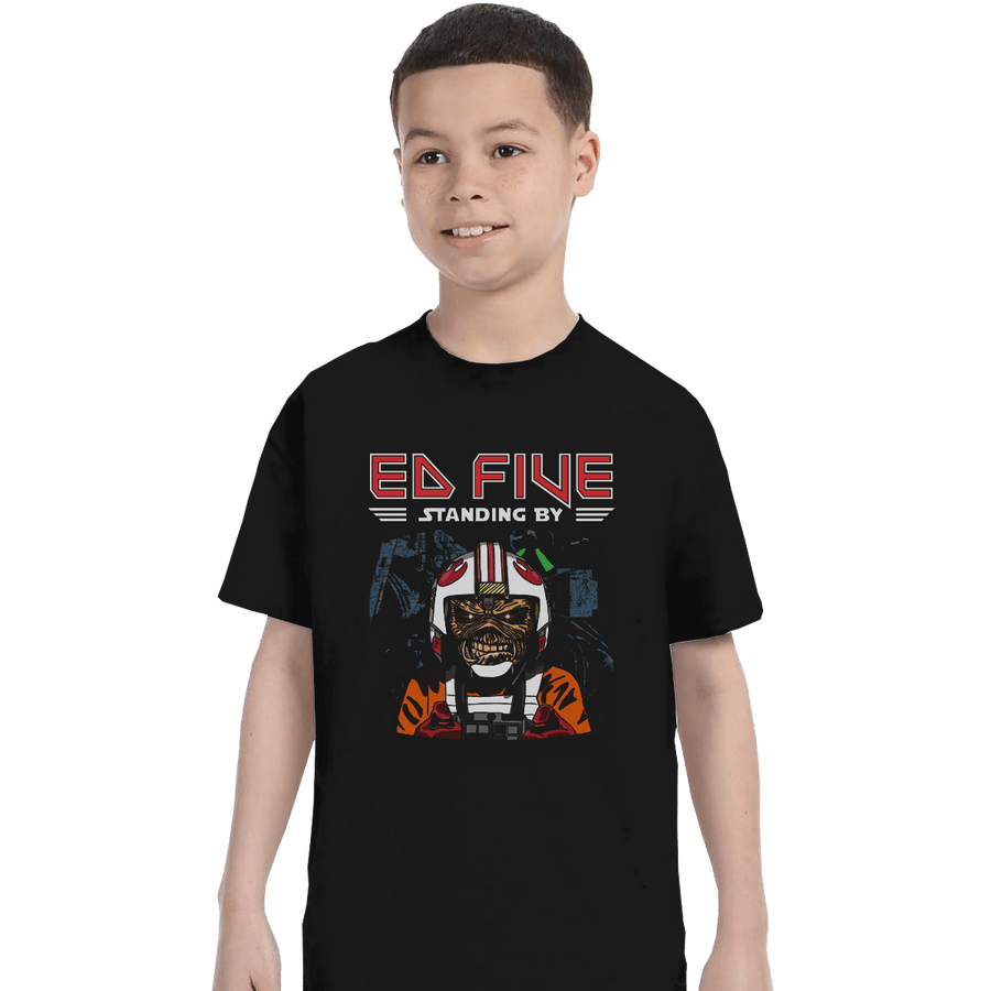 Shirts T-Shirts, Youth / XL / Black Ed Five Standing By