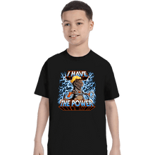 Load image into Gallery viewer, Daily_Deal_Shirts T-Shirts, Youth / XS / Black He-Rex
