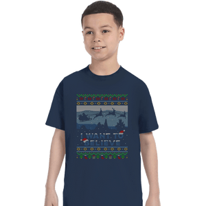 Daily_Deal_Shirts T-Shirts, Youth / XS / Navy Believe In Xmas