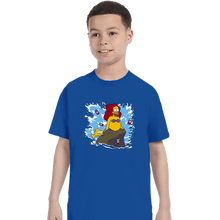 Load image into Gallery viewer, Shirts T-Shirts, Youth / XS / Royal Blue The Little Beerman
