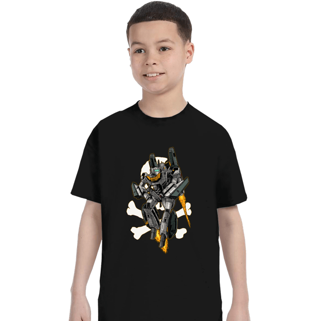 Daily_Deal_Shirts T-Shirts, Youth / XS / Black Skull Leader