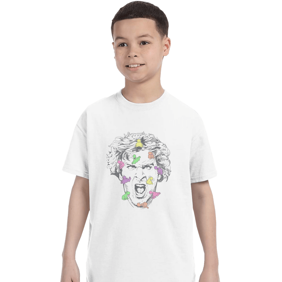 Shirts T-Shirts, Youth / XL / White Nerds