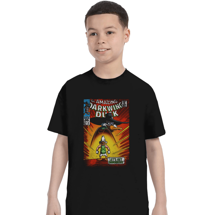 Shirts T-Shirts, Youth / XL / Black The Amazing Darkwing Duck