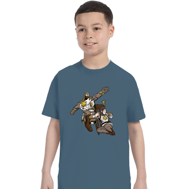 Secret_Shirts T-Shirts, Youth / XS / Indigo Blue The Dark King