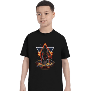 Shirts T-Shirts, Youth / XS / Black Retro Assassin