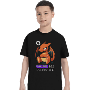 Shirts T-Shirts, Youth / XS / Black Dragon Type