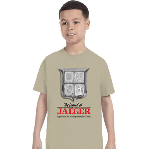 Shirts T-Shirts, Youth / XS / Sand The Legend Of Jaeger