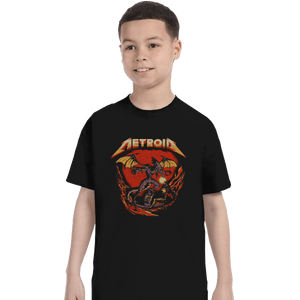 Shirts T-Shirts, Youth / XL / Black Enter Samus