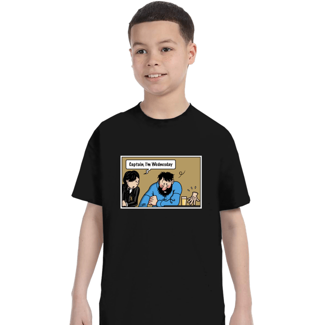 Secret_Shirts T-Shirts, Youth / XS / Black Wednesday Meme