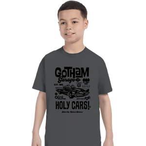 Daily_Deal_Shirts T-Shirts, Youth / XS / Charcoal Gotham Garage LTD