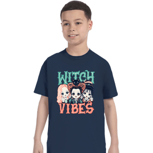 Daily_Deal_Shirts T-Shirts, Youth / XS / Navy Witch Vibes
