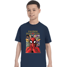 Load image into Gallery viewer, Secret_Shirts T-Shirts, Youth / XS / Navy Home Alone
