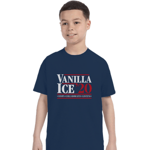 Shirts T-Shirts, Youth / XL / Navy Vanilla Ice 20
