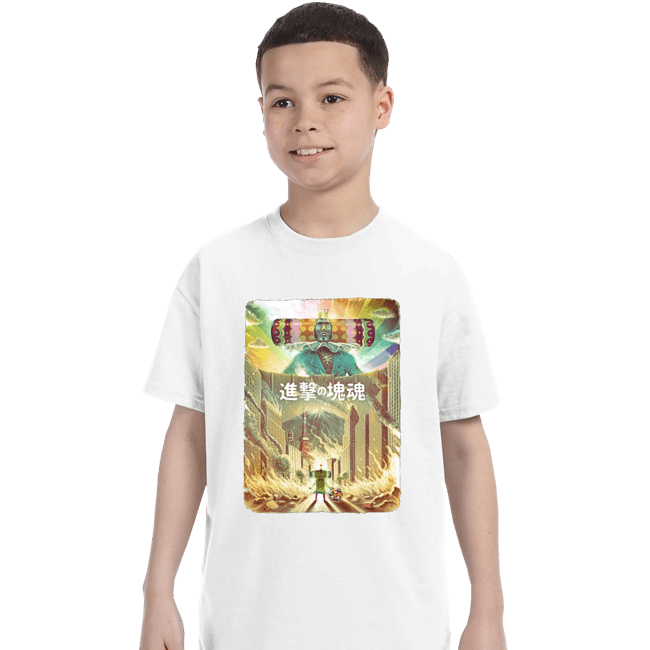 Daily_Deal_Shirts T-Shirts, Youth / XS / White Attack On Katamari