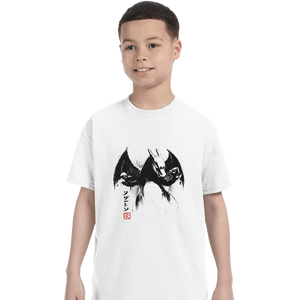 Shirts T-Shirts, Youth / XS / White Char Ink