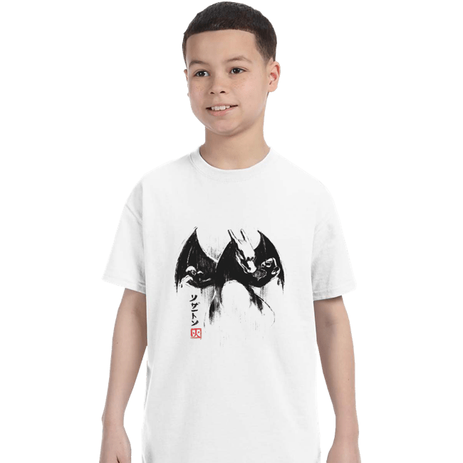 Shirts T-Shirts, Youth / XS / White Char Ink