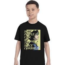 Load image into Gallery viewer, Secret_Shirts T-Shirts, Youth / XS / Black Cowboy Of Love

