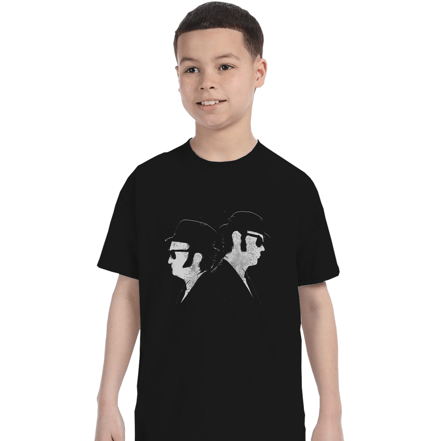 Shirts T-Shirts, Youth / XL / Black Blues Bros