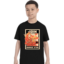 Load image into Gallery viewer, Shirts T-Shirts, Youth / XS / Black Orange Star Army
