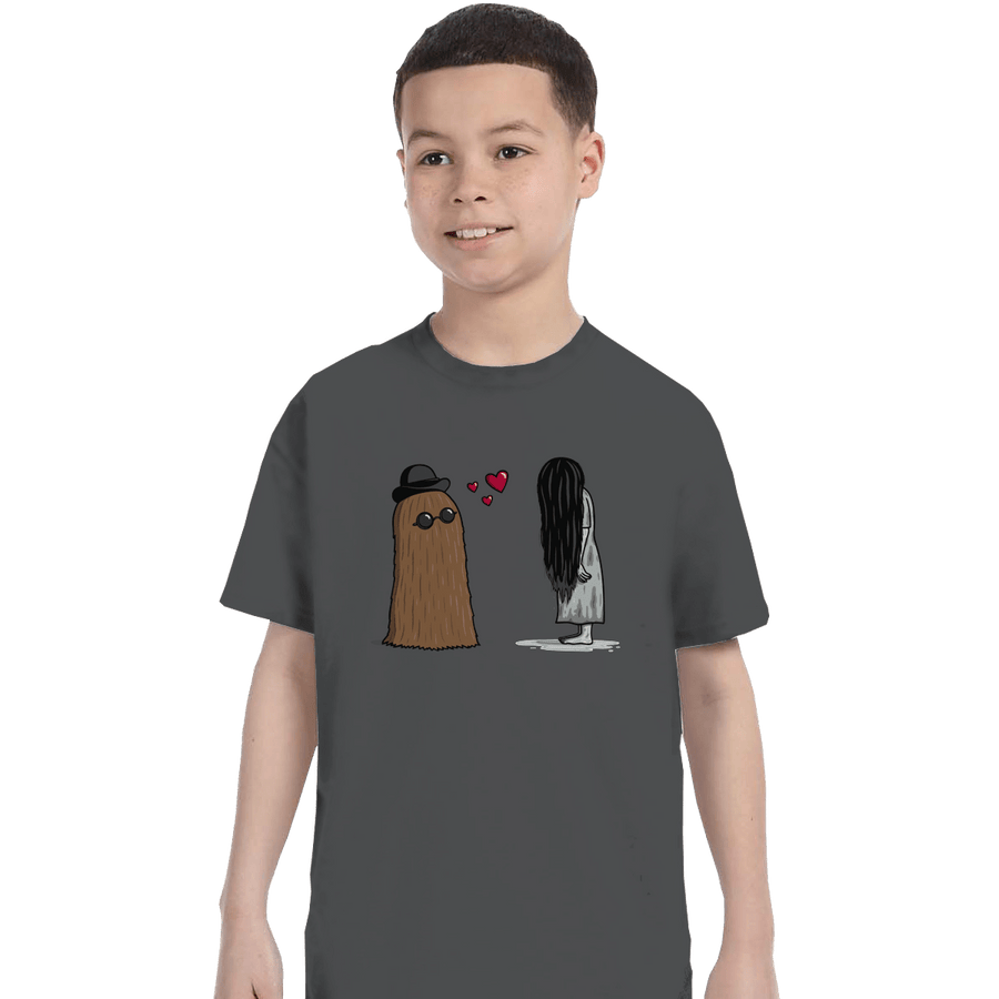 Shirts T-Shirts, Youth / XS / Charcoal Hairy Love
