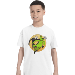 Shirts T-Shirts, Youth / XL / White Jack VS Grinch