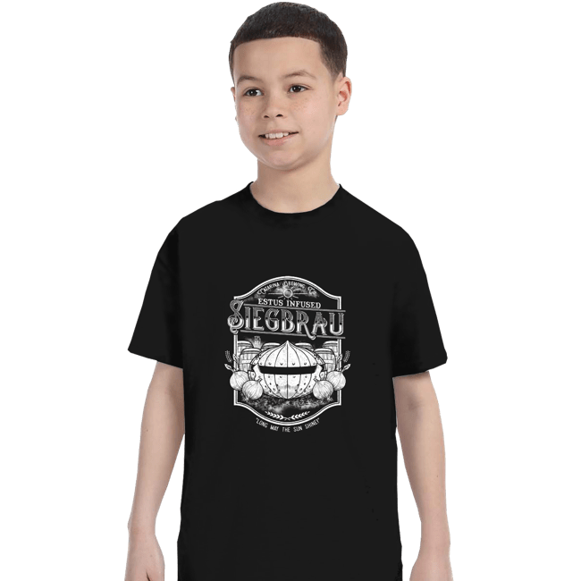 Secret_Shirts T-Shirts, Youth / XS / Black Estus Infused Siegbrau