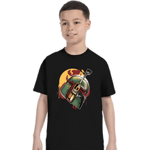 Load image into Gallery viewer, Shirts T-Shirts, Youth / XS / Black Mandalorian Hunter
