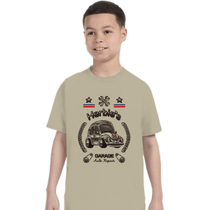Shirts T-Shirts, Youth / XS / Sand Herbie's Garage Auto Repair