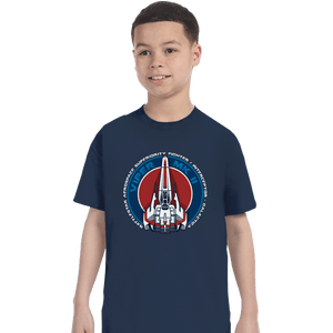 Daily_Deal_Shirts T-Shirts, Youth / XS / Navy Battlestar MKII