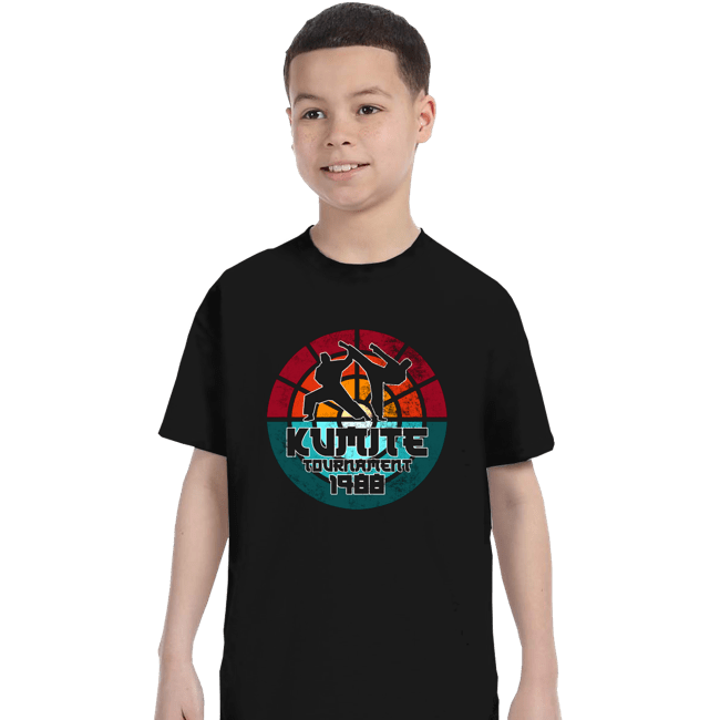 Secret_Shirts T-Shirts, Youth / XS / Black Kumite Tournament